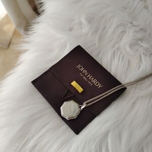 JOHN HARDY Sterling Silver Octagon Pendant Necklace 22